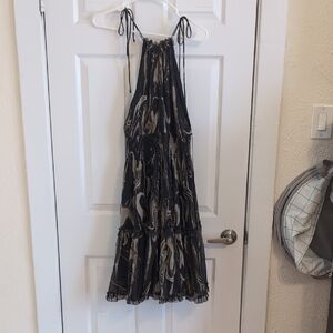 NWT Banana Republic Elegant Black and Cream Women's Dress